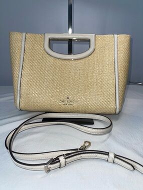 Kate Spade Alexia Crossbody Clutch Straw